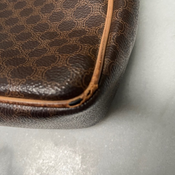 FLASH SALE! CELINE Vintage Macadam Laptop Briefcase Tote - Picture 6 of 15